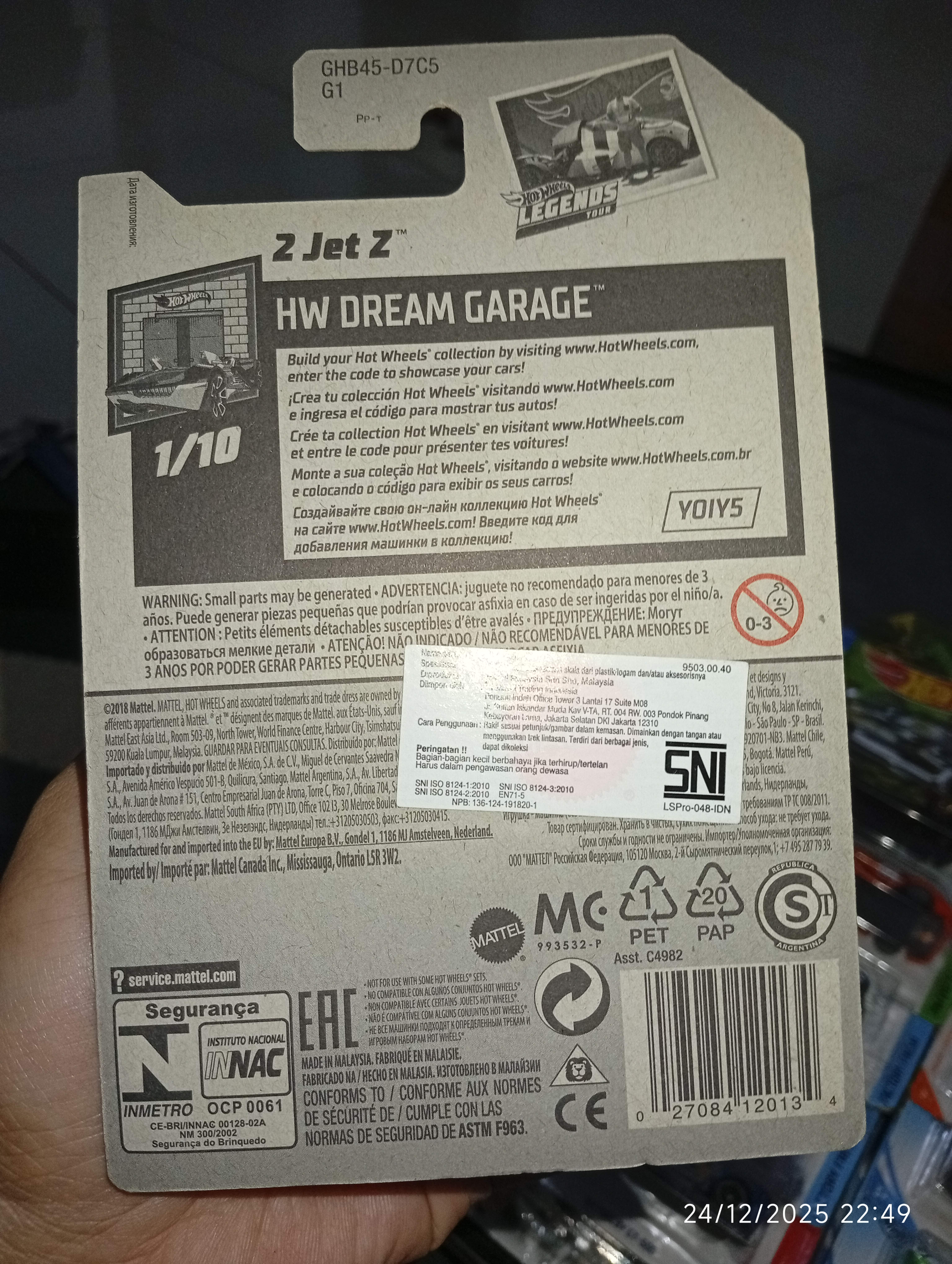 Hot Wheels Legends Tour Roadster