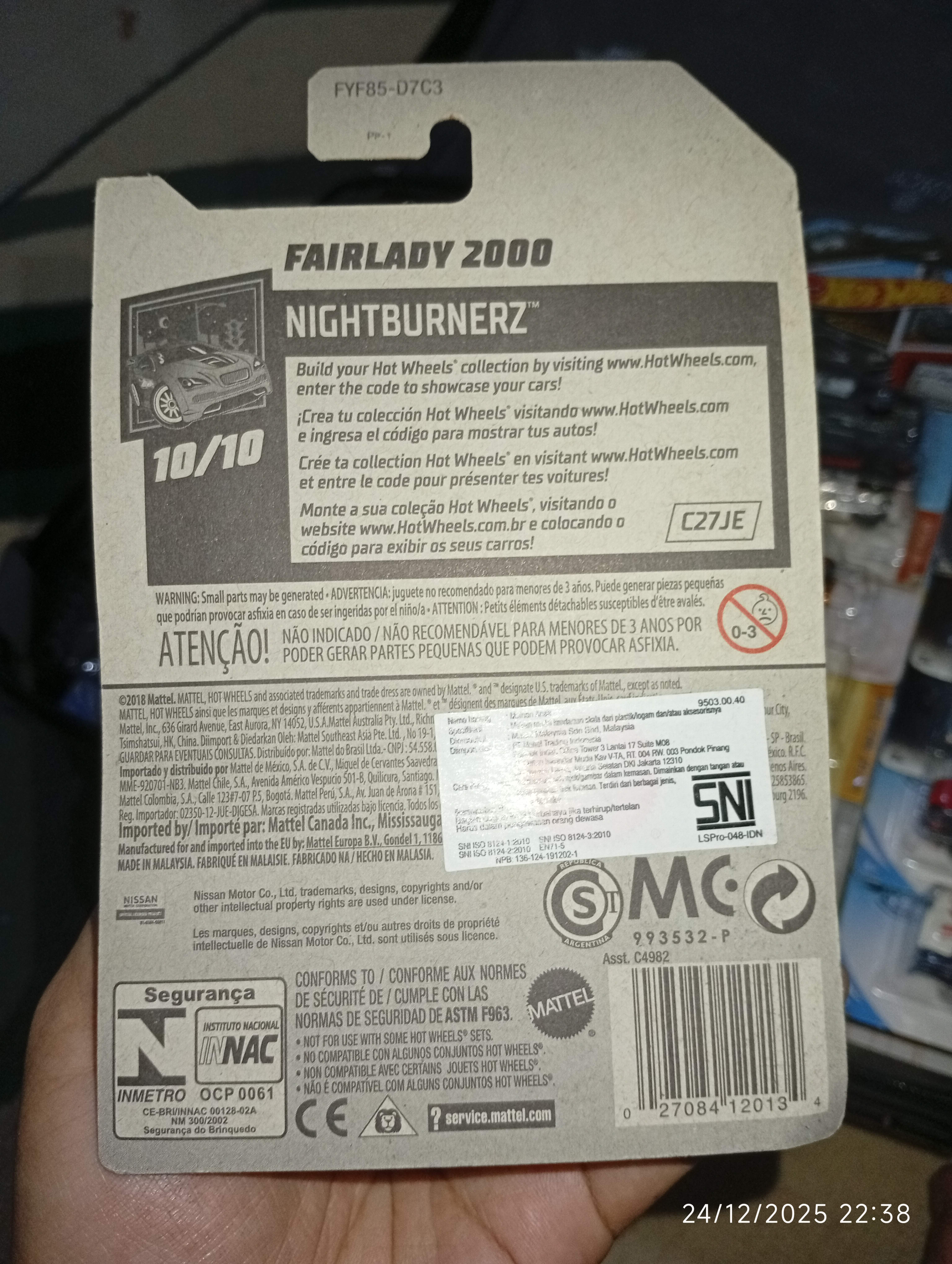 Hot Wheels Datsun 2000