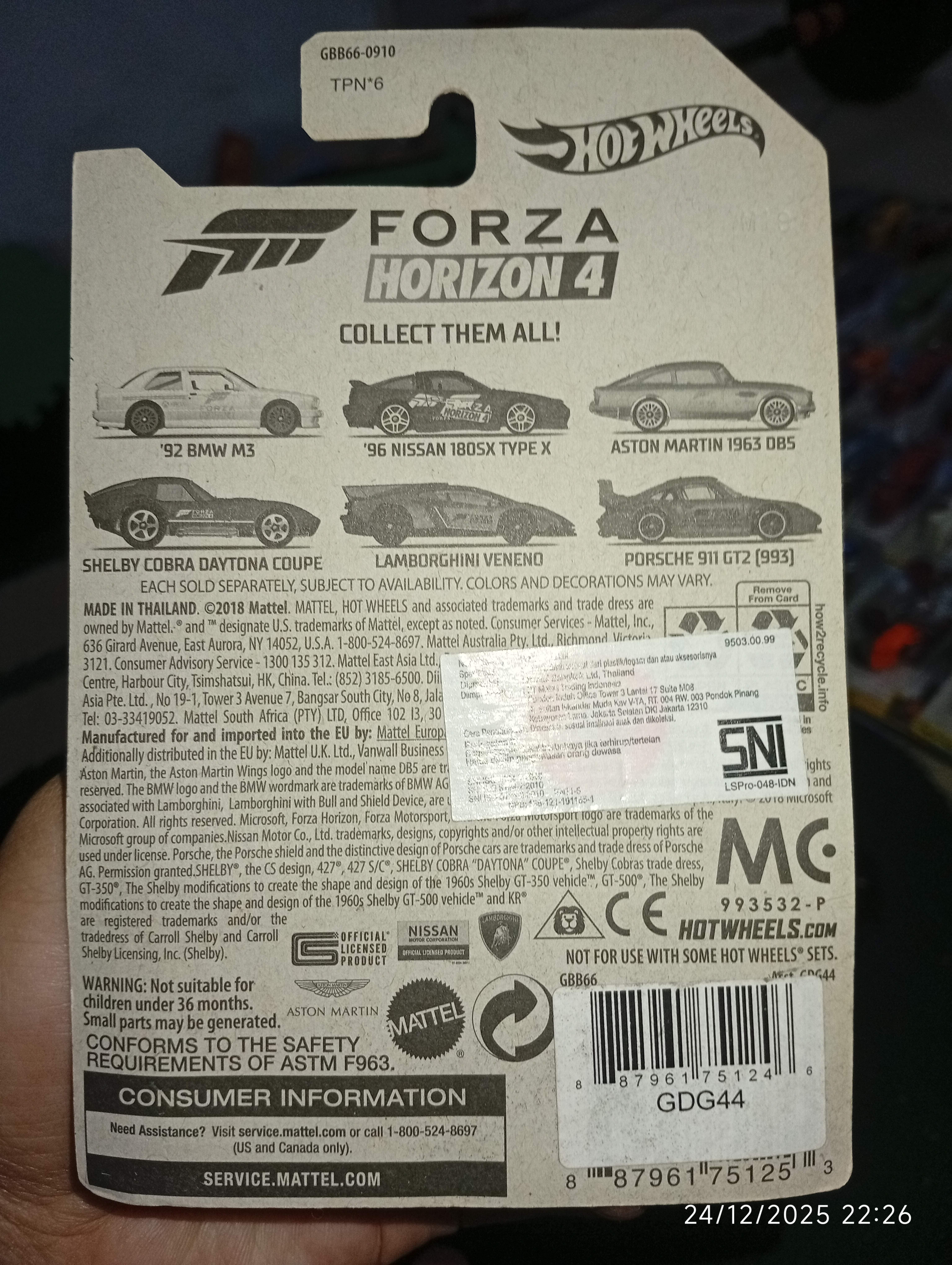 Hot Wheels Forza Horizon 4