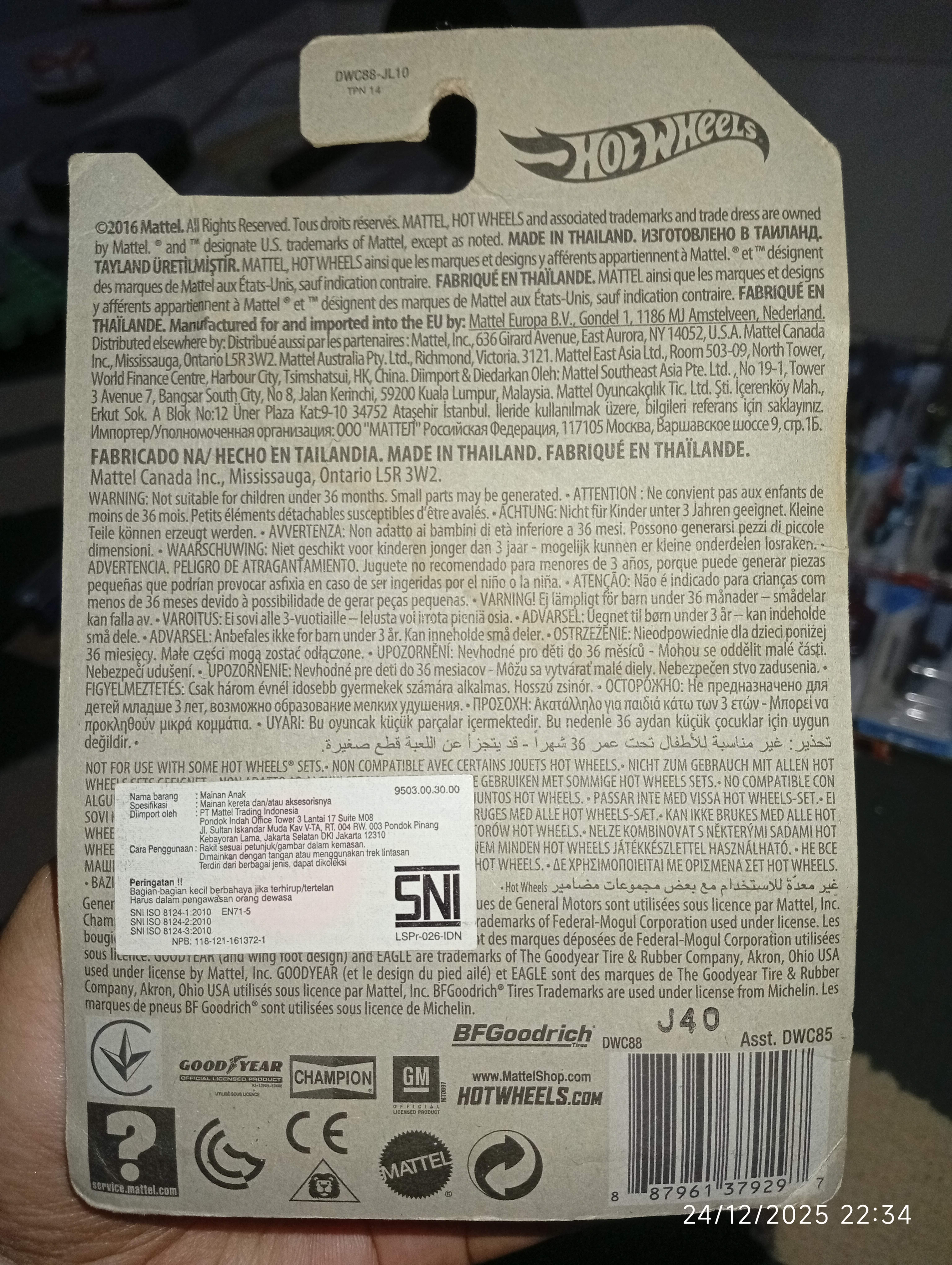 Hot Wheels Chevy Camaro Fifty