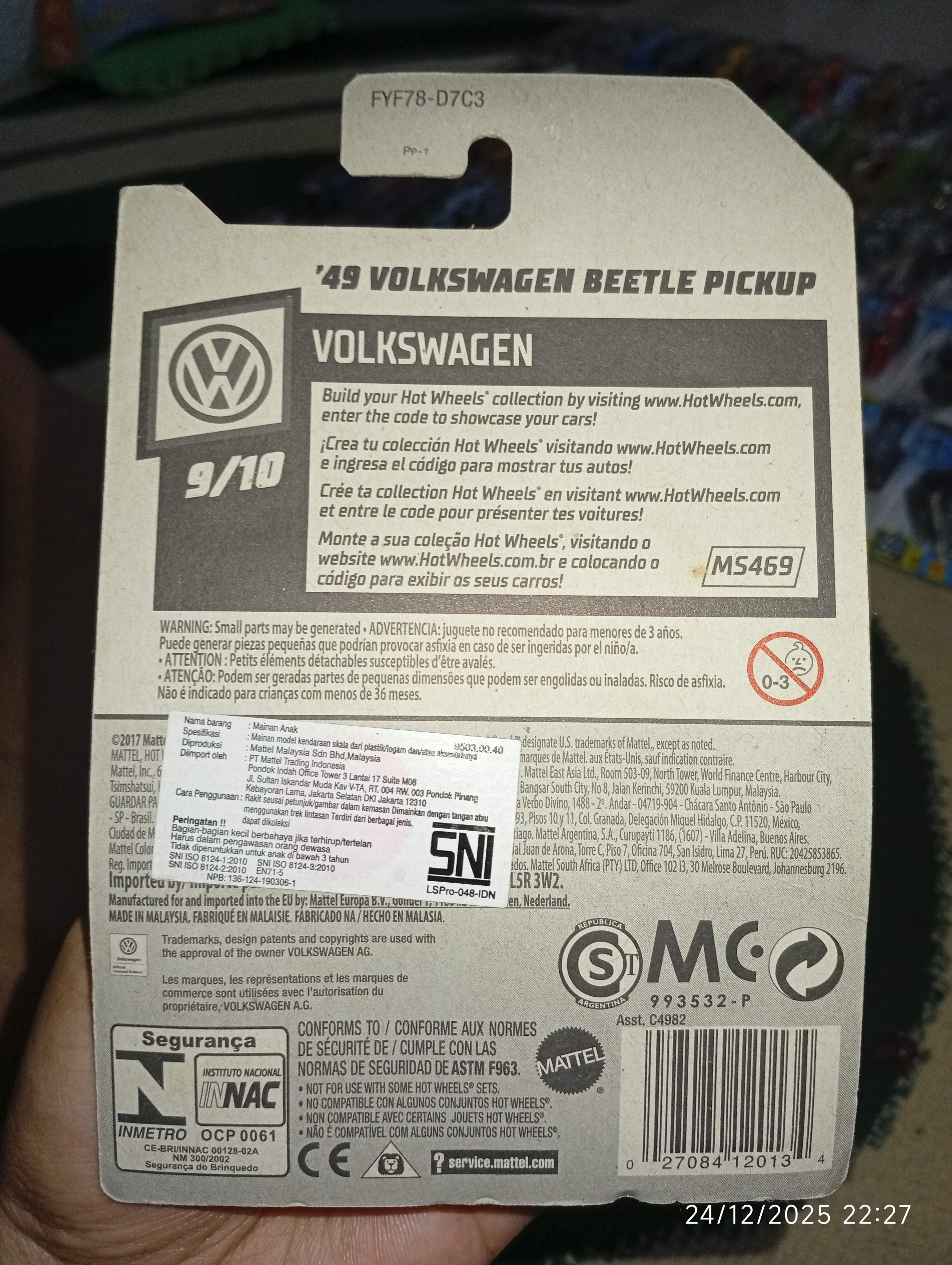 Hot Wheels Volkswagen