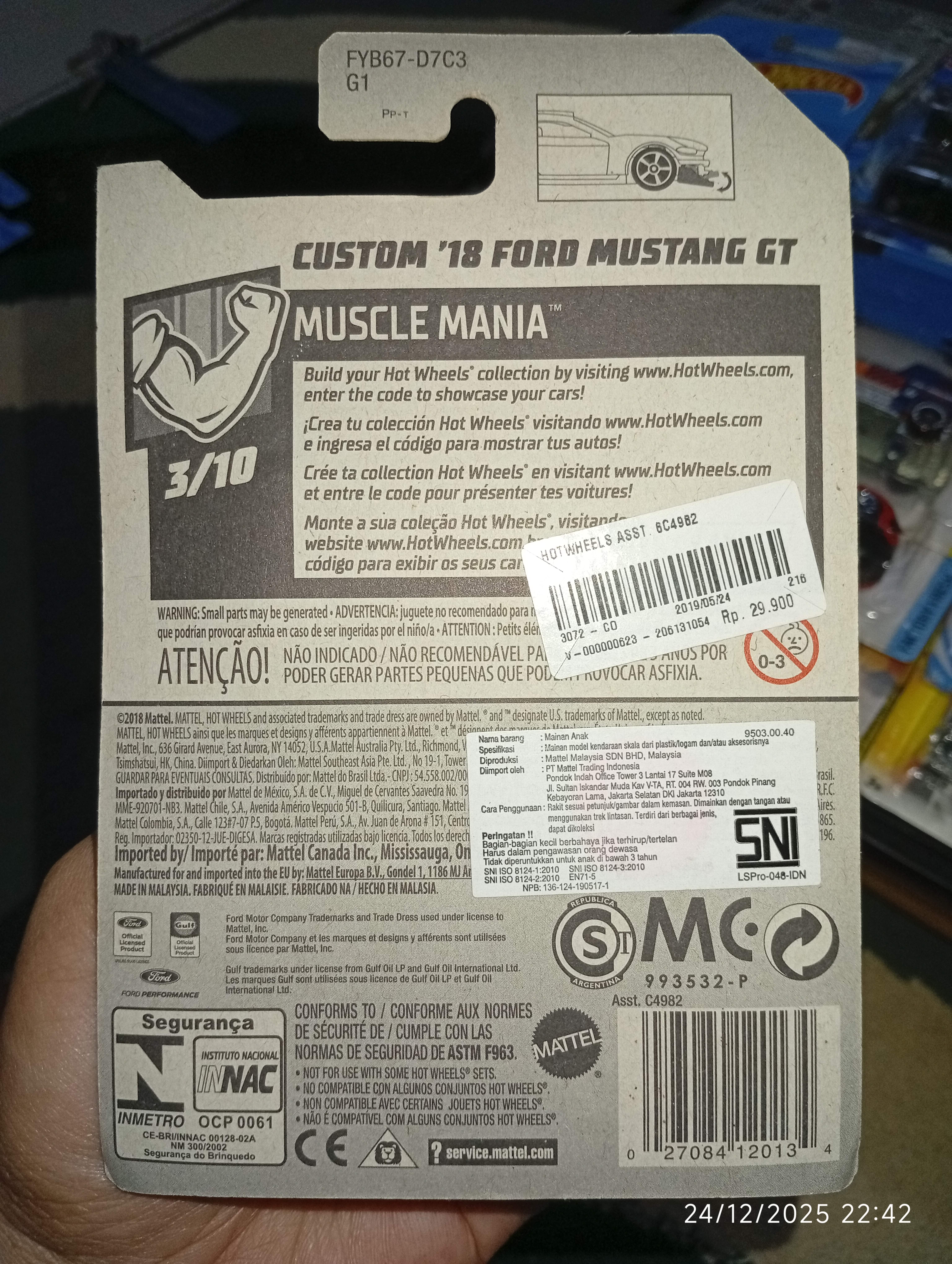 Hot Wheels Ford Mustang GT