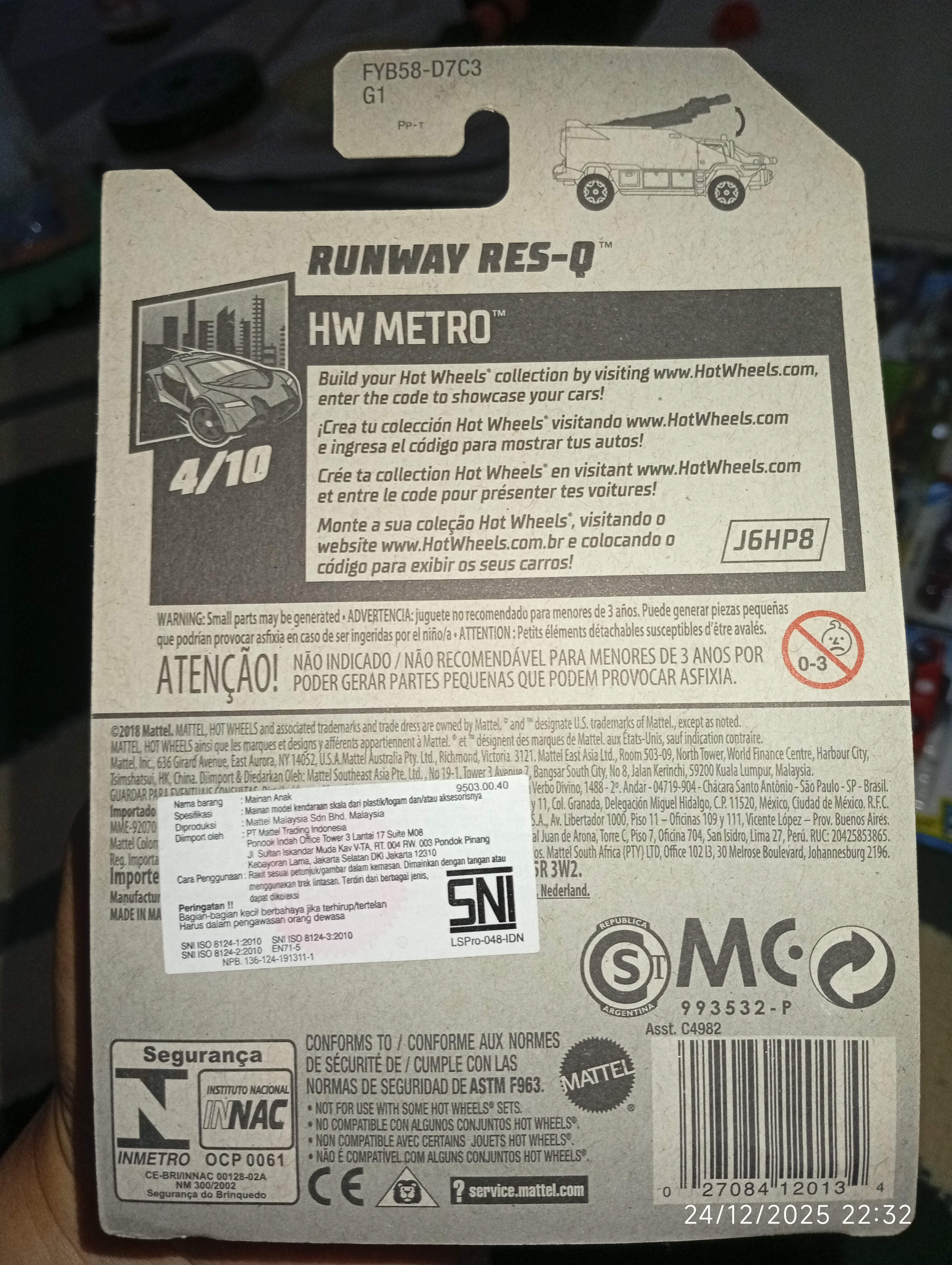 Hot Wheels Airport Fire Rescue