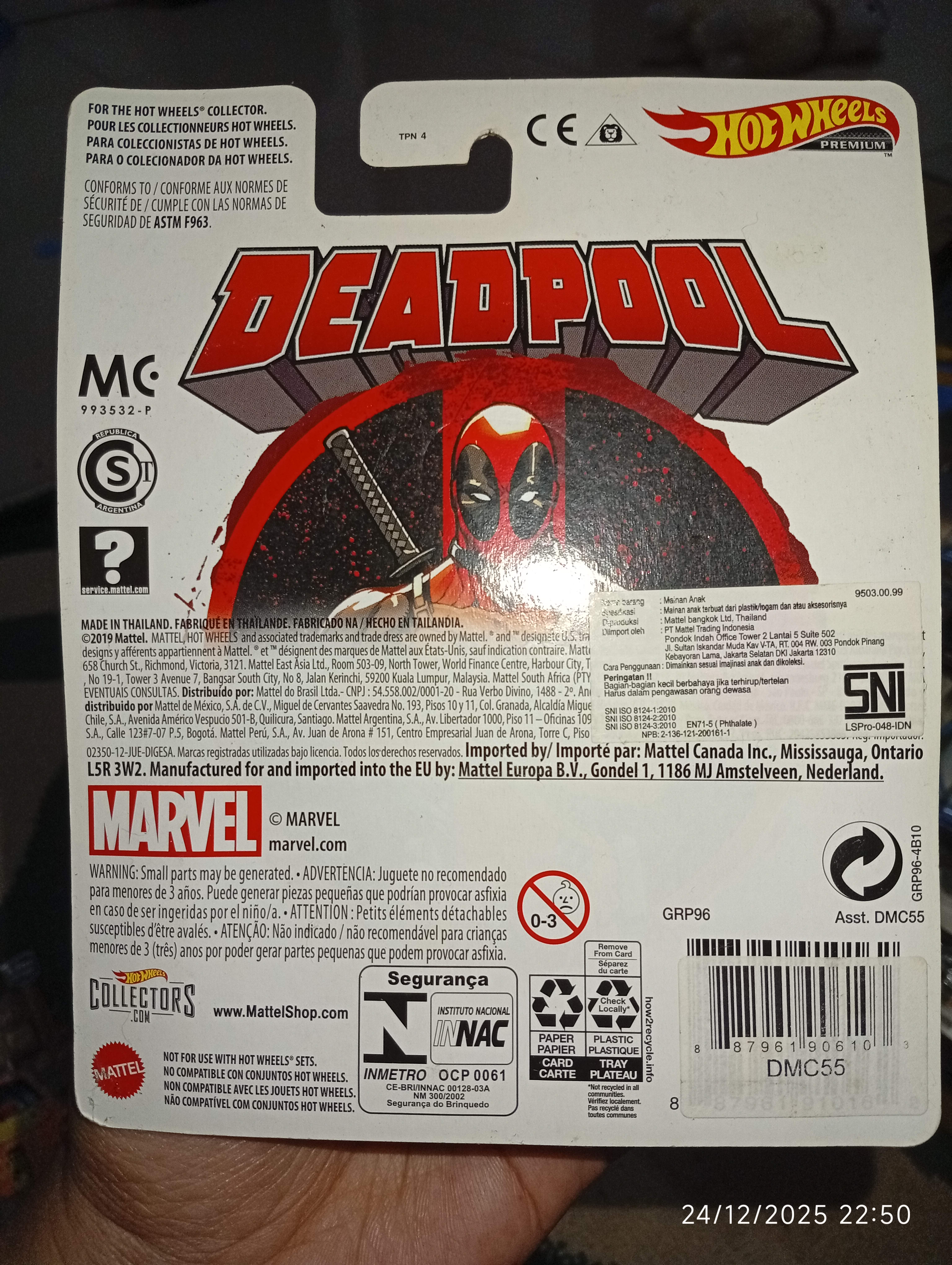 Hot Wheels Deadpool Food Truck