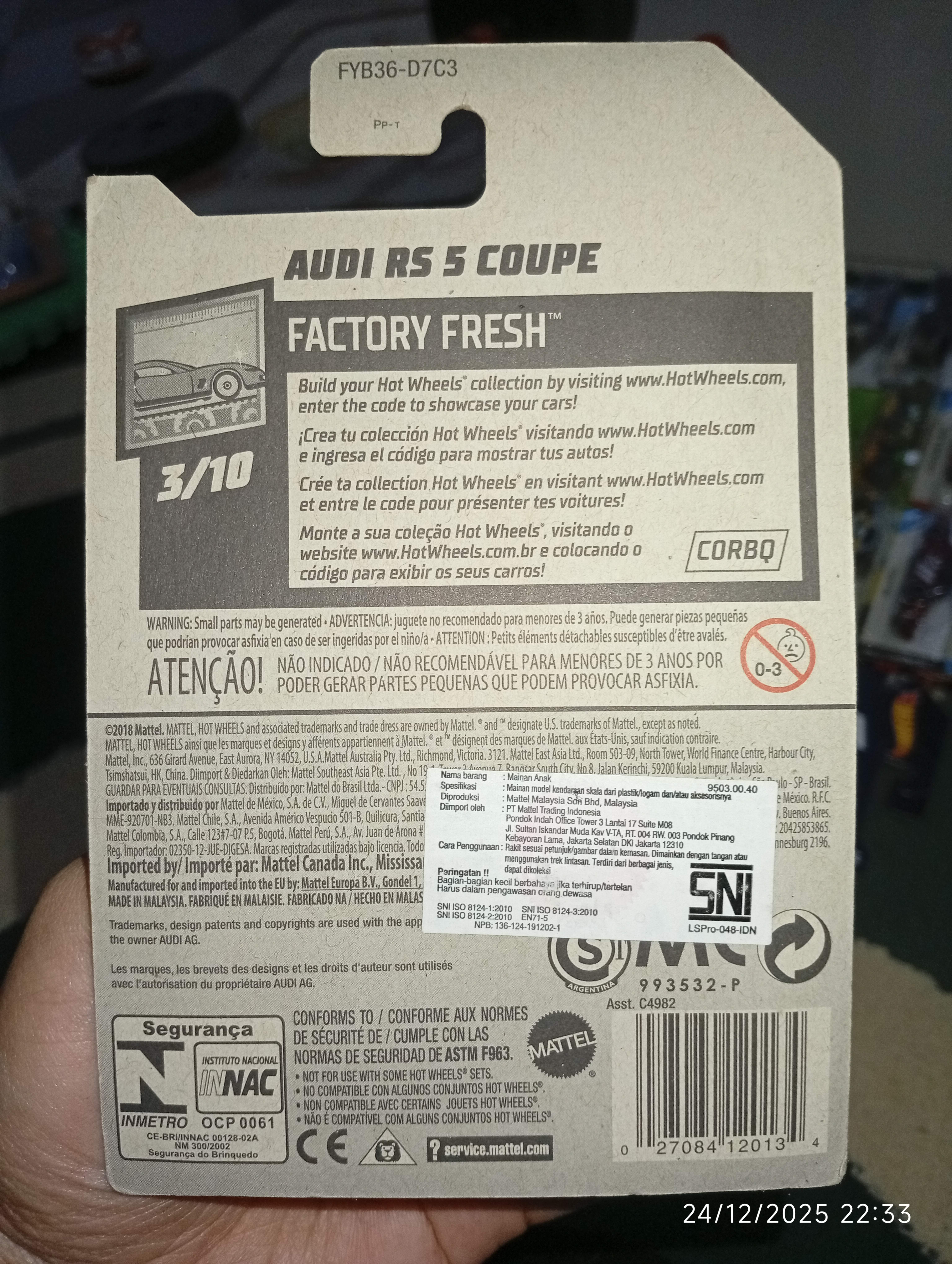 Hot Wheels Audi RS 5 Coupe