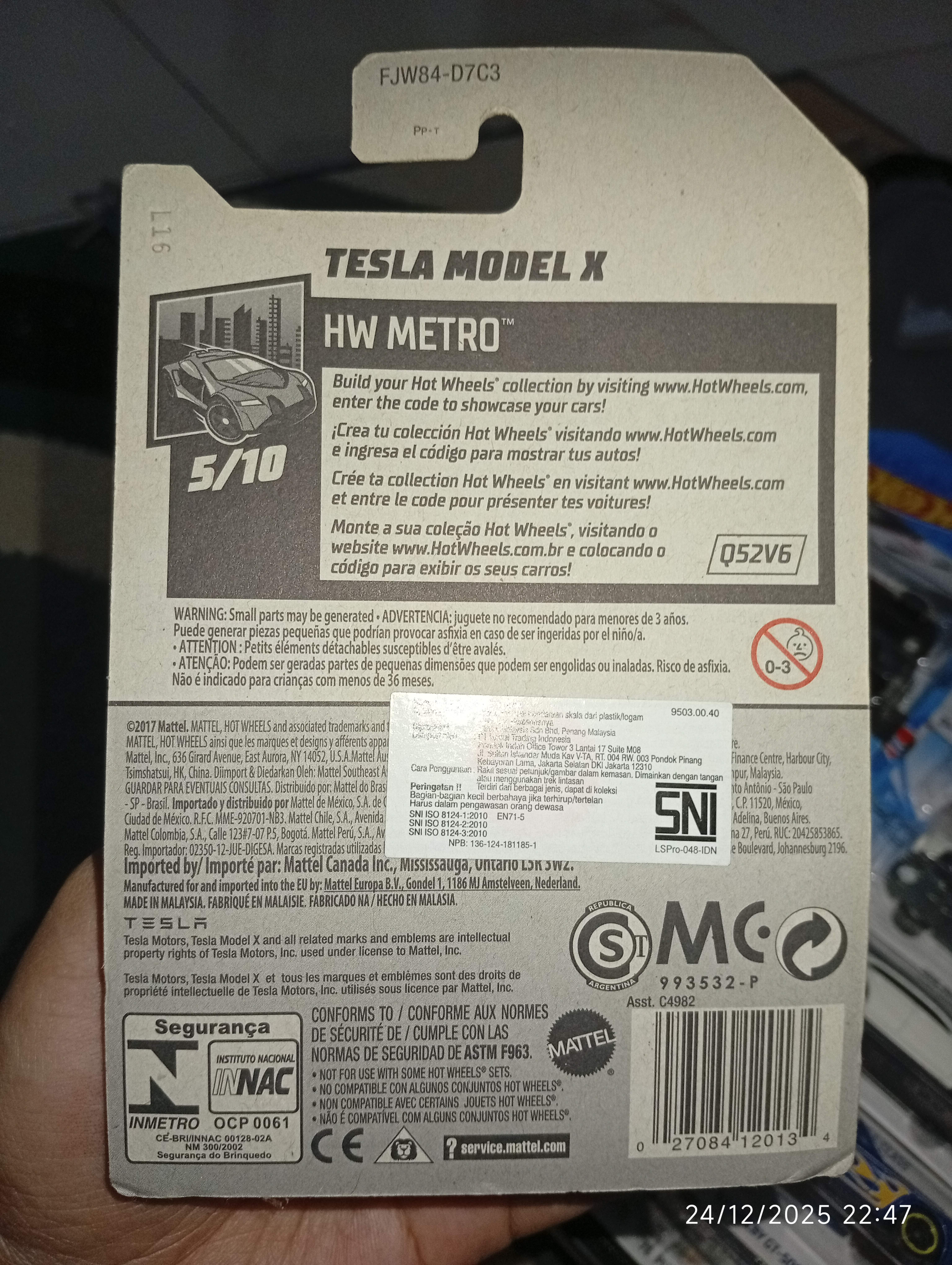 Hot Wheels Tesla Energy