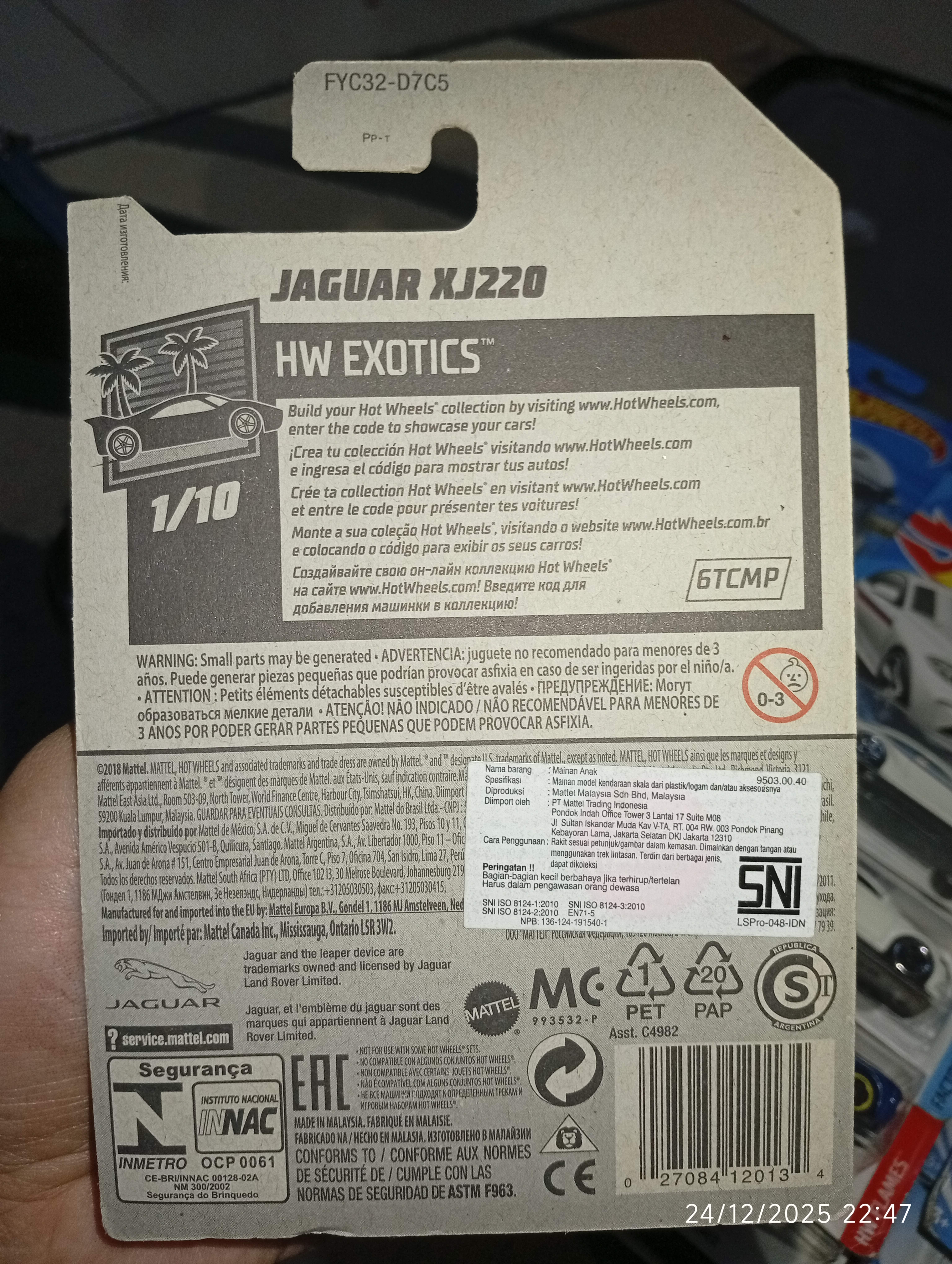 Hot Wheels Diecast Mobil Sport