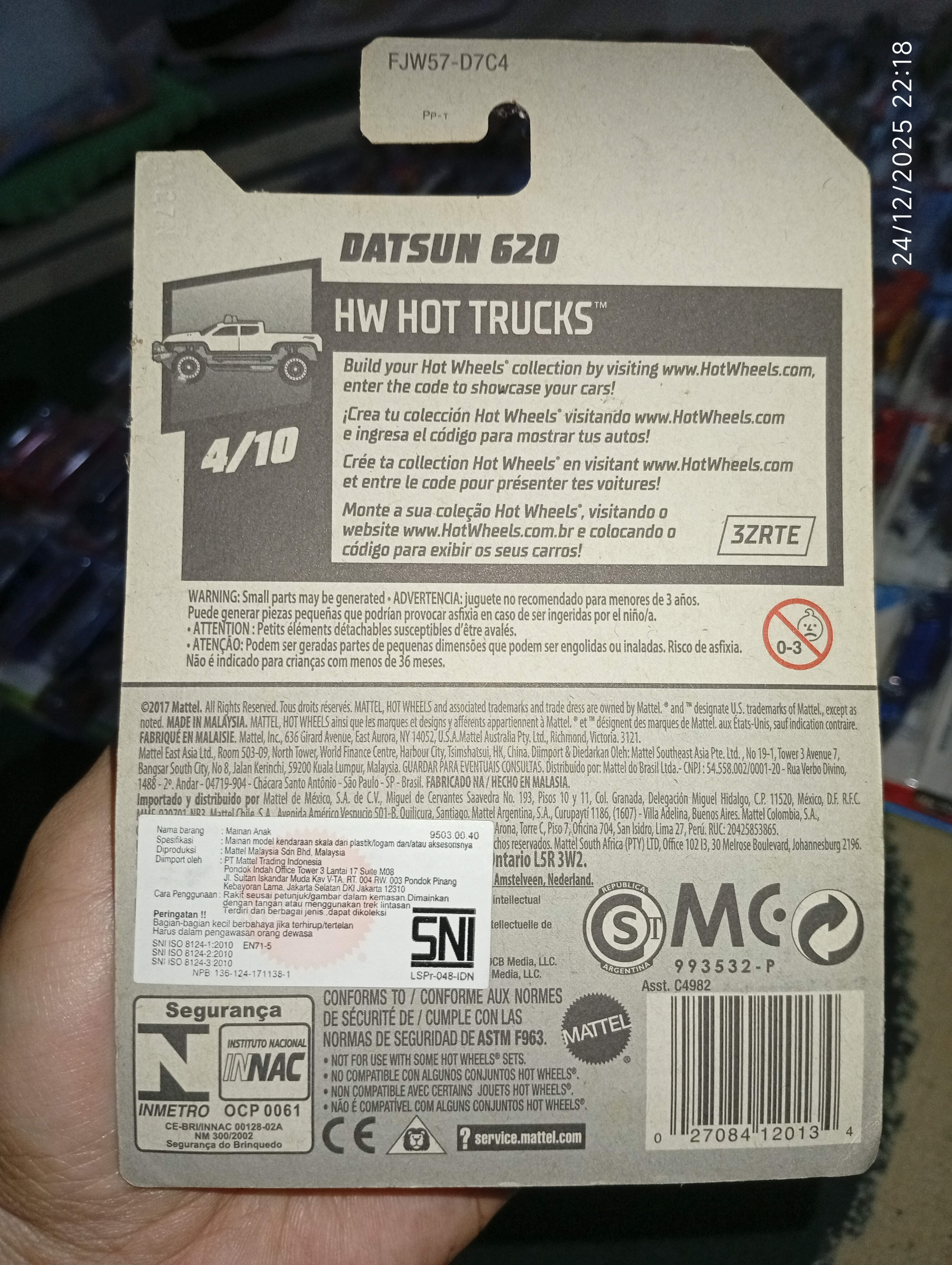 Hot Wheels Datsun 620