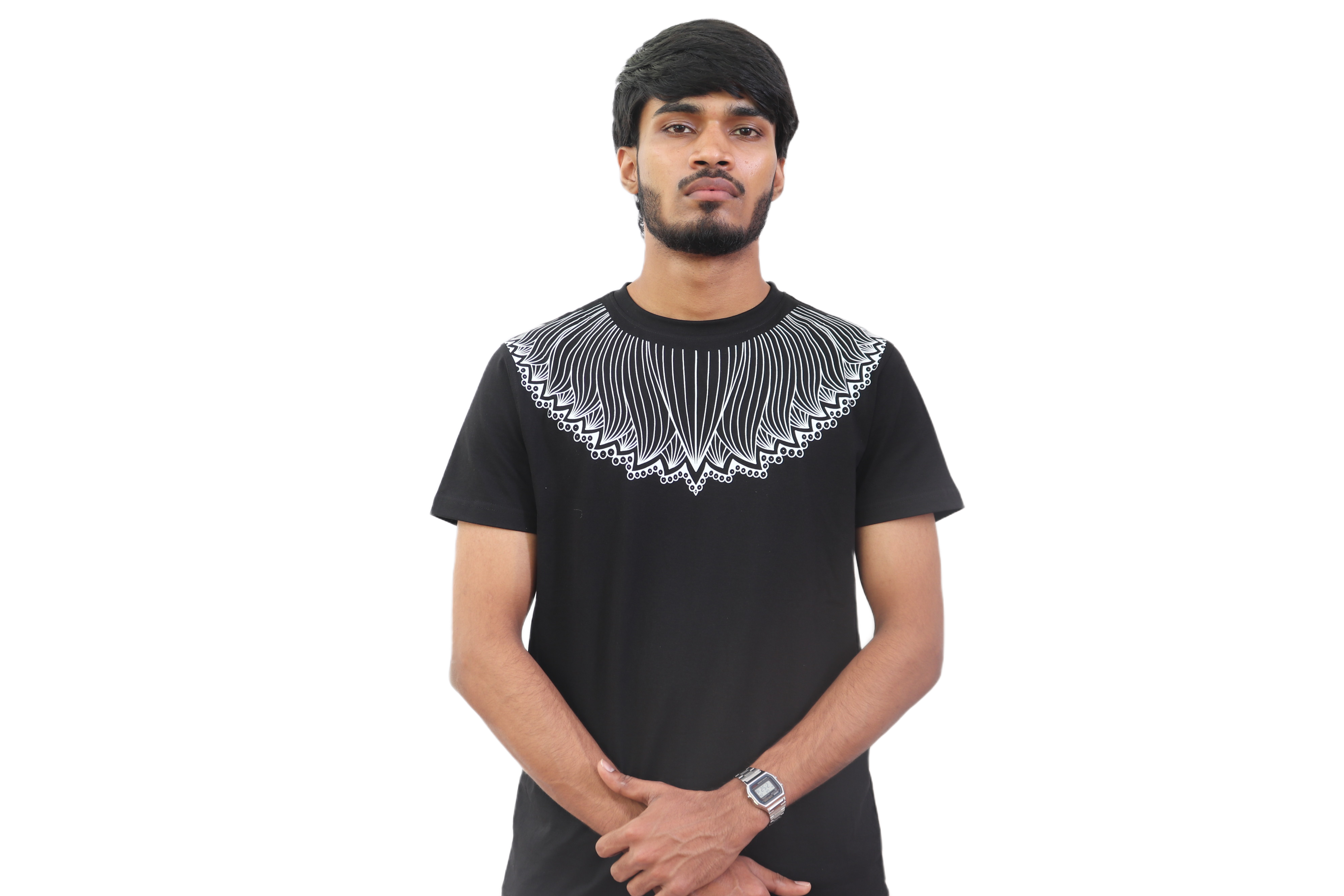 Midnight Black Monochrome Tee