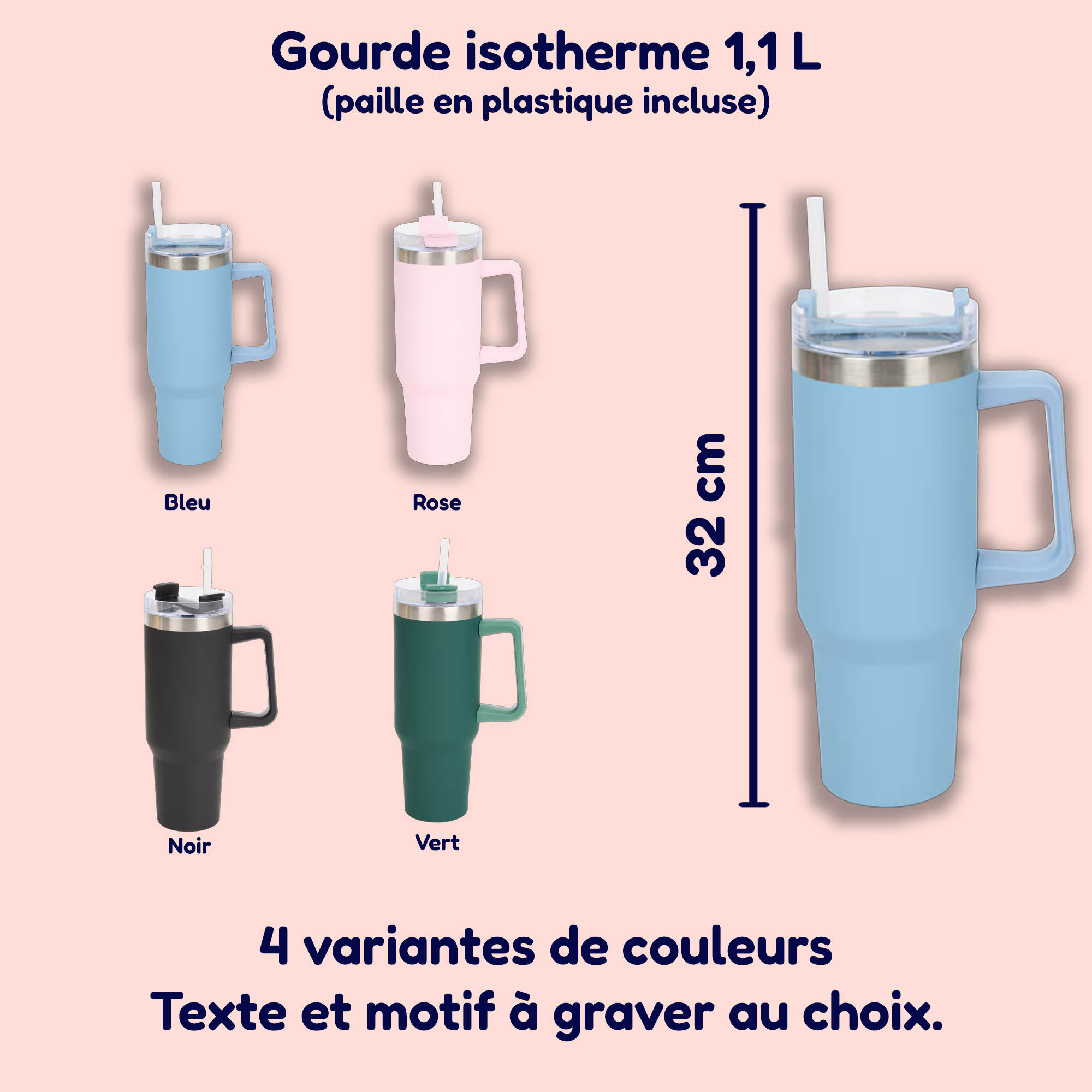 Gourde isotherme 1,1L