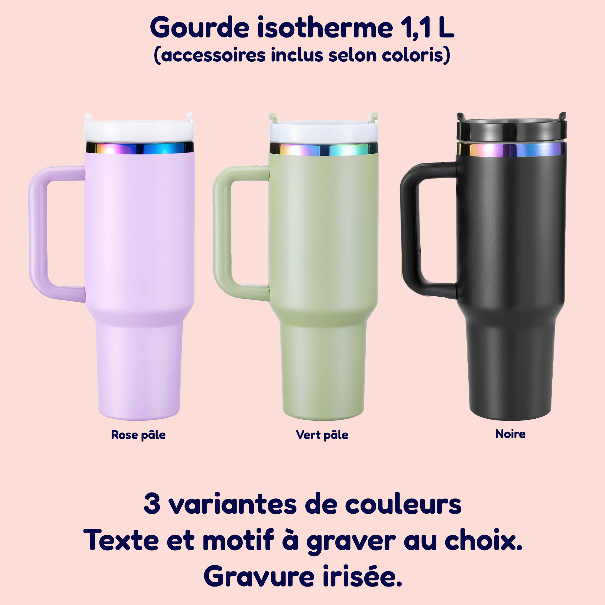 Gourde isotherme premium 1,1L