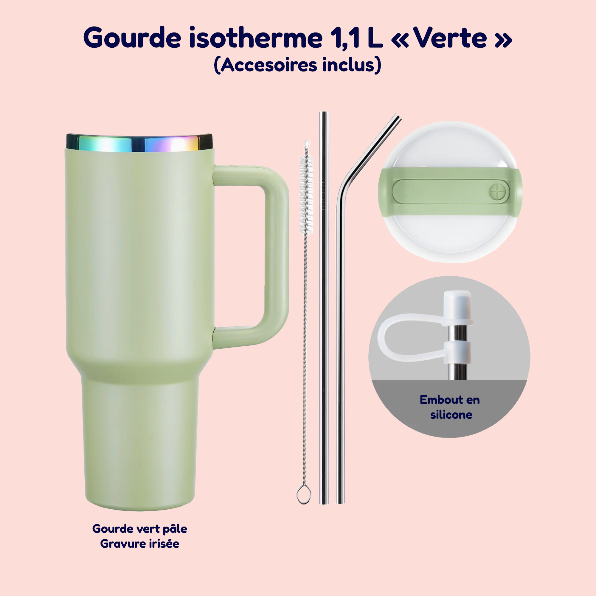 Gourde isotherme premium 1,1L