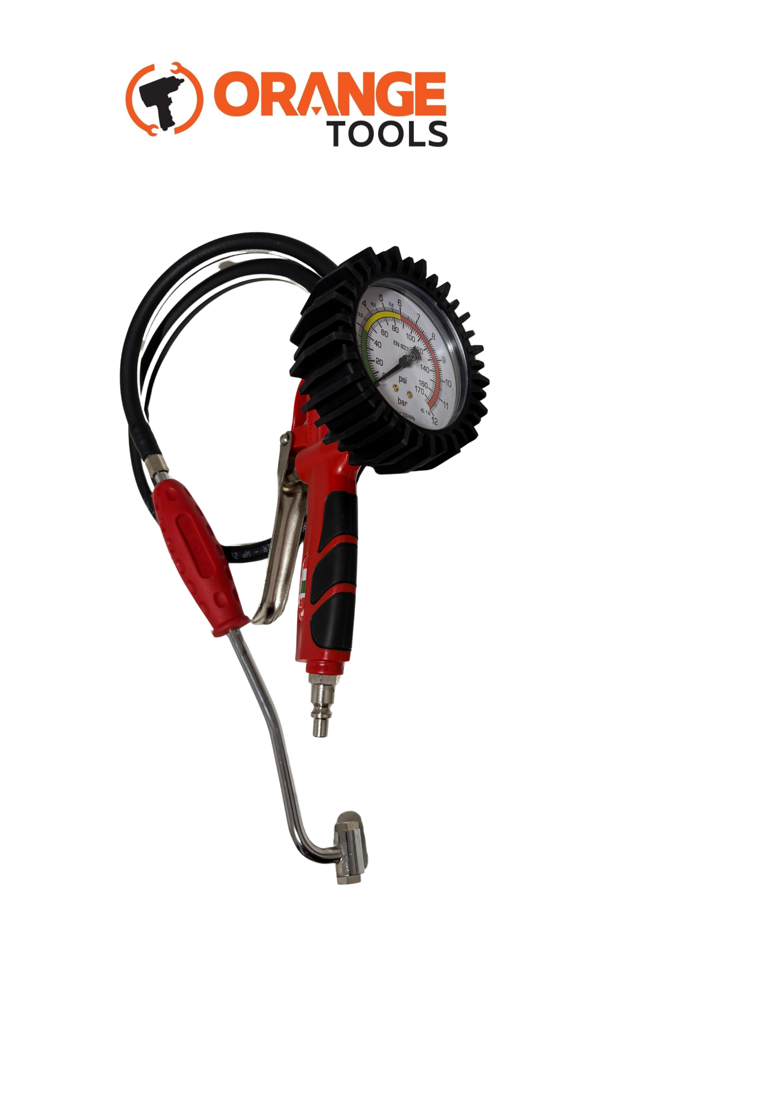 Orange Tools Bandenpomp met Twin Connector