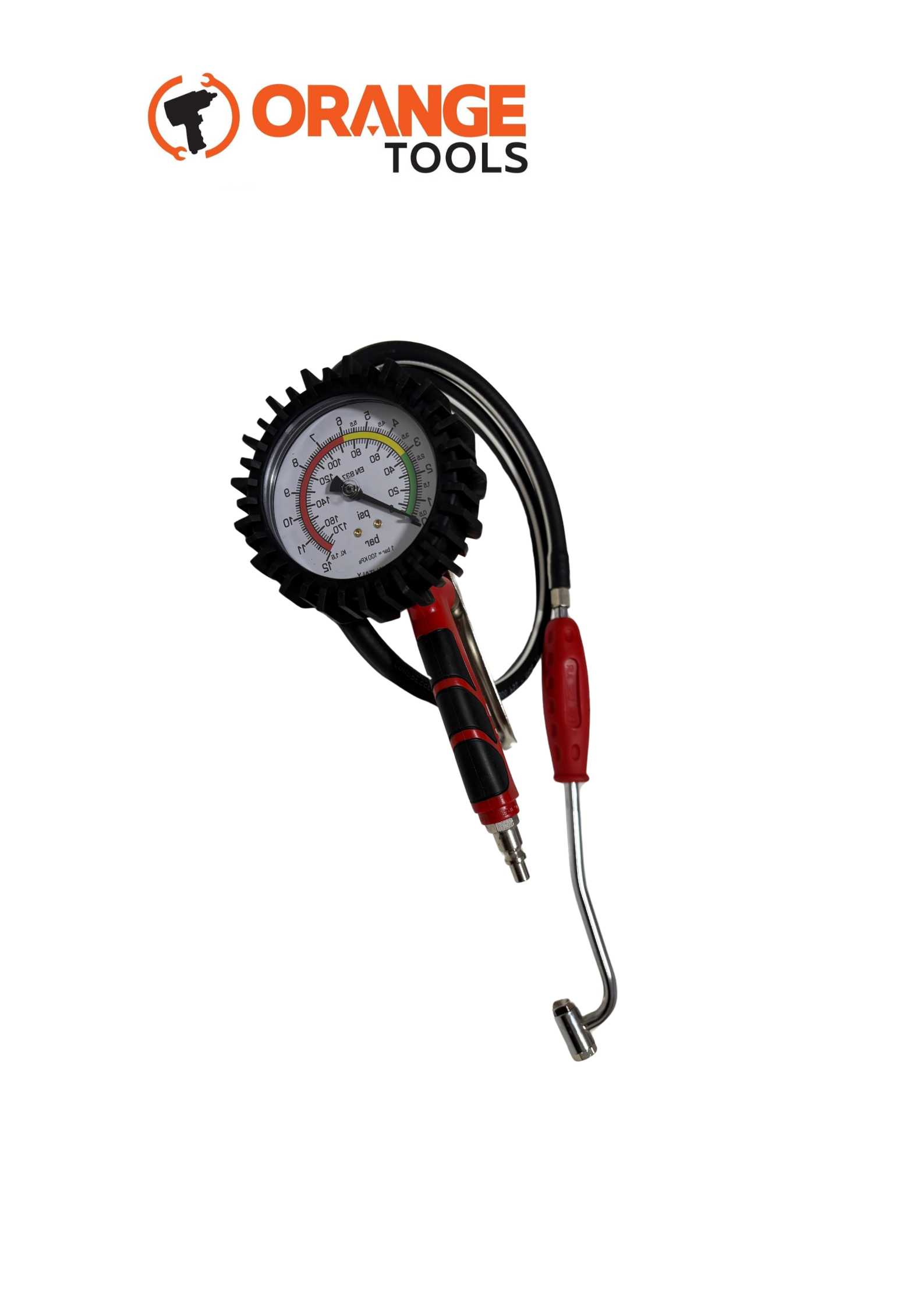 Orange Tools Bandenpomp met Twin Connector