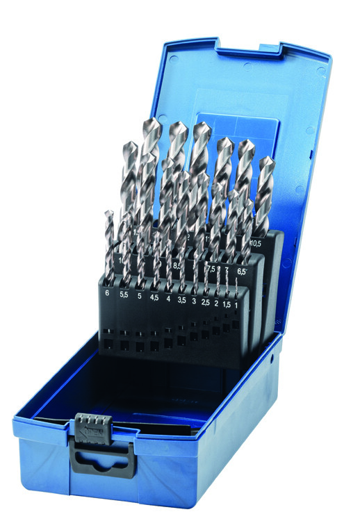 Spiraalborenset 1 t/m 13mm, 25-delig
