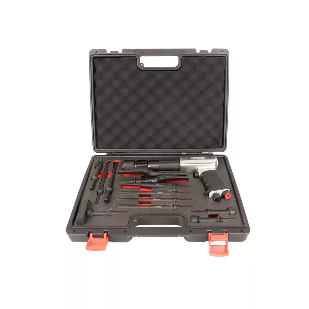 Vibro Pneumatische Beitelhamerset