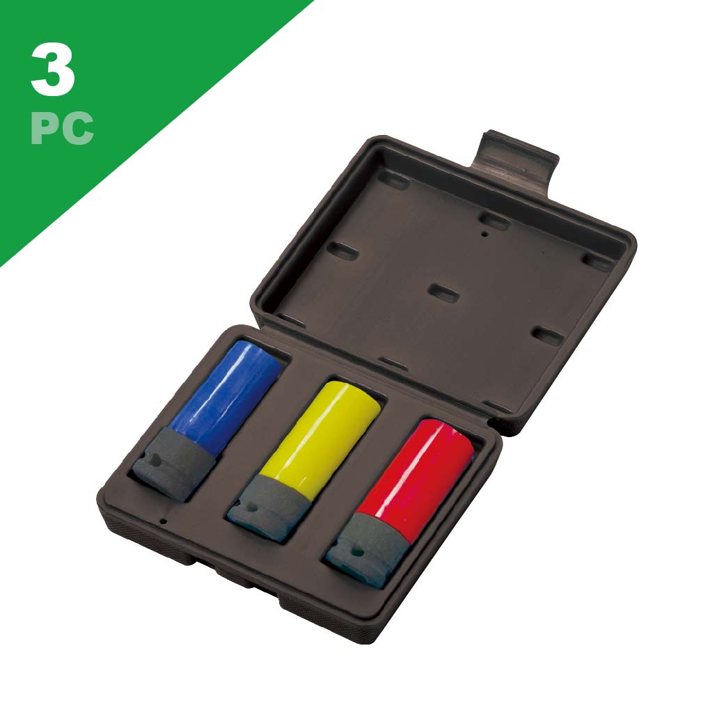 1/2" Krachtdoppenset met Kunststofbescherming