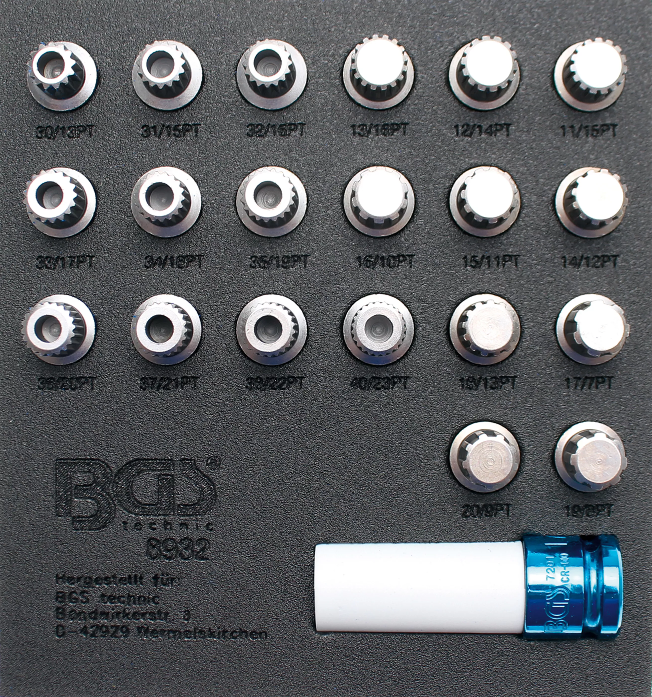 Velgenslot Demontageset voor BMW | 21-delig