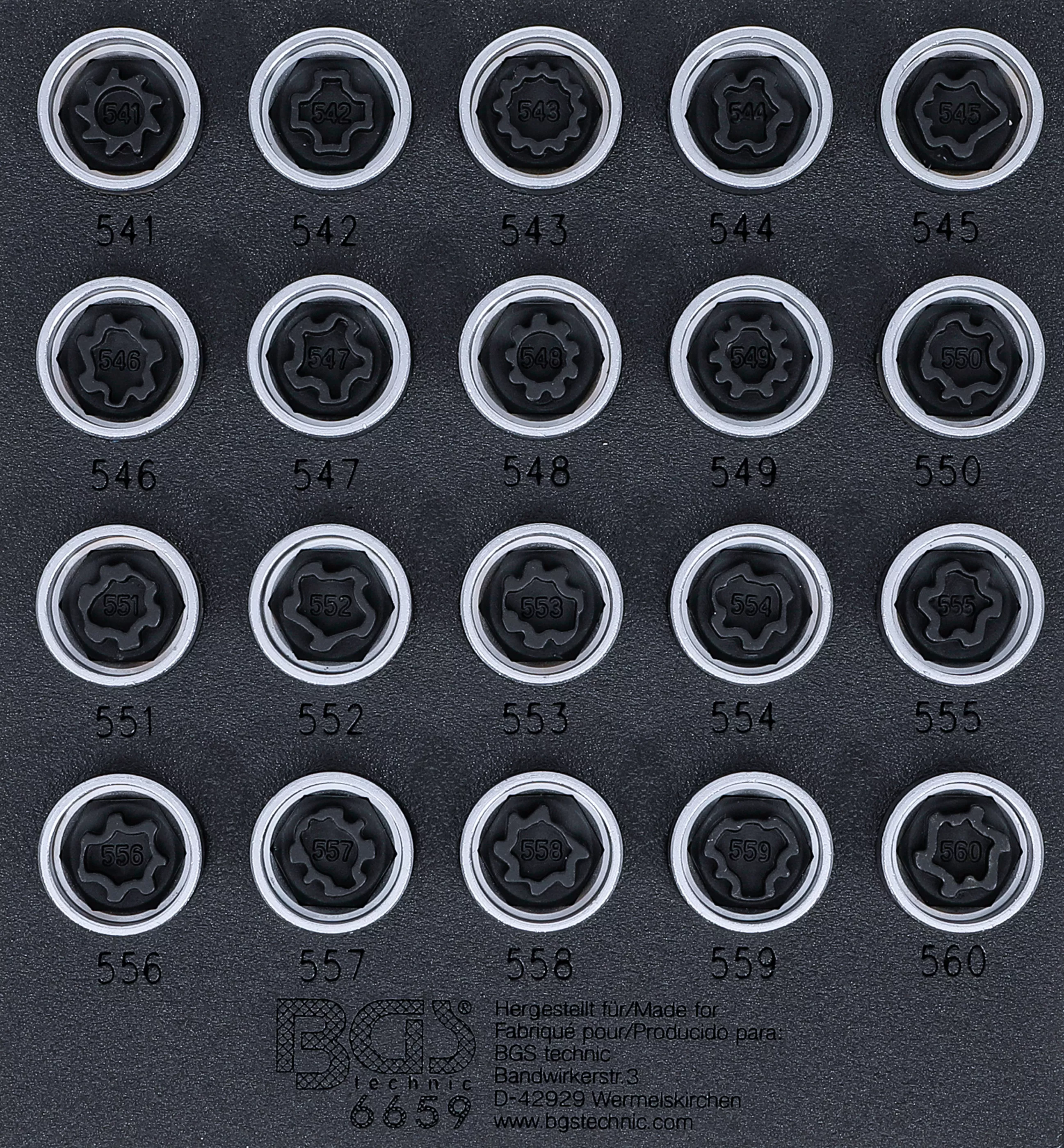 Velgenslot Demontageset voor VAG | 20-delig