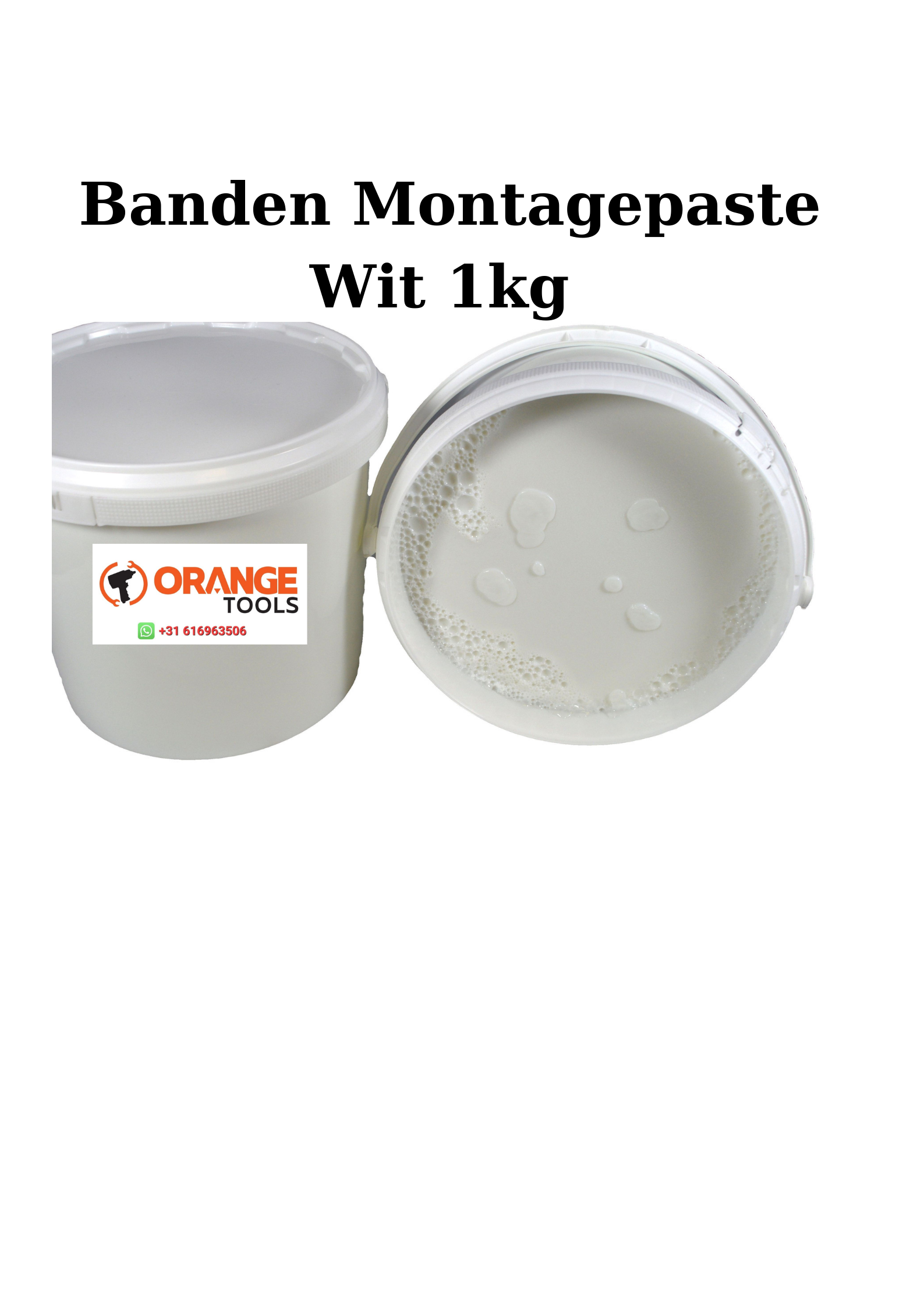 Bandenmontagepasta 1Kg Wit