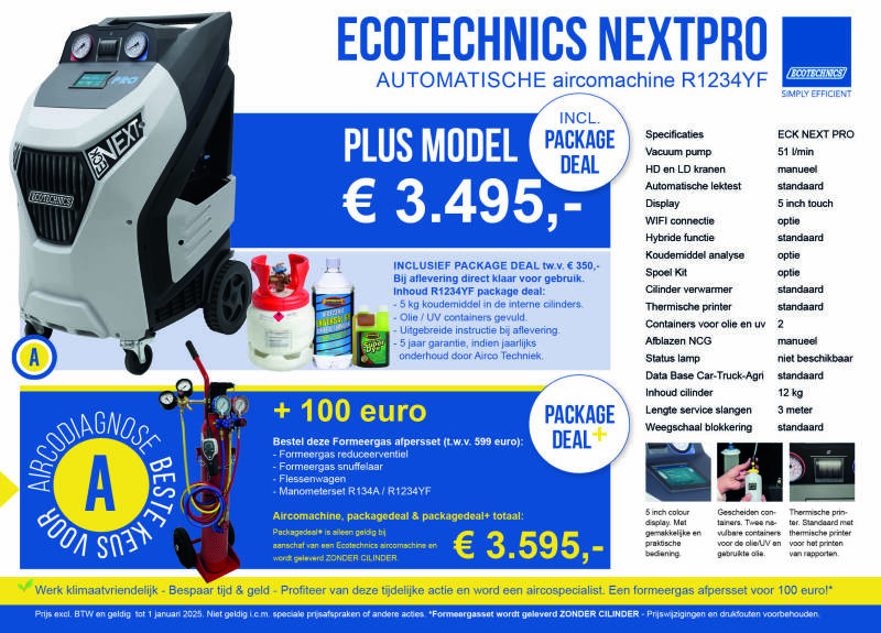 Ecotechnics ECK NEXT PRO - R1234YF