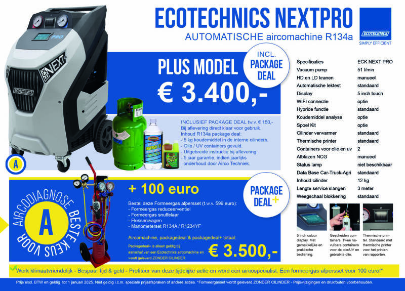 Ecotechnics ECK NEXT PRO - R134A