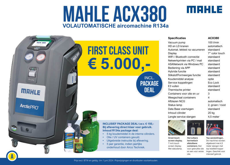 Mahle ACX 380 R134A