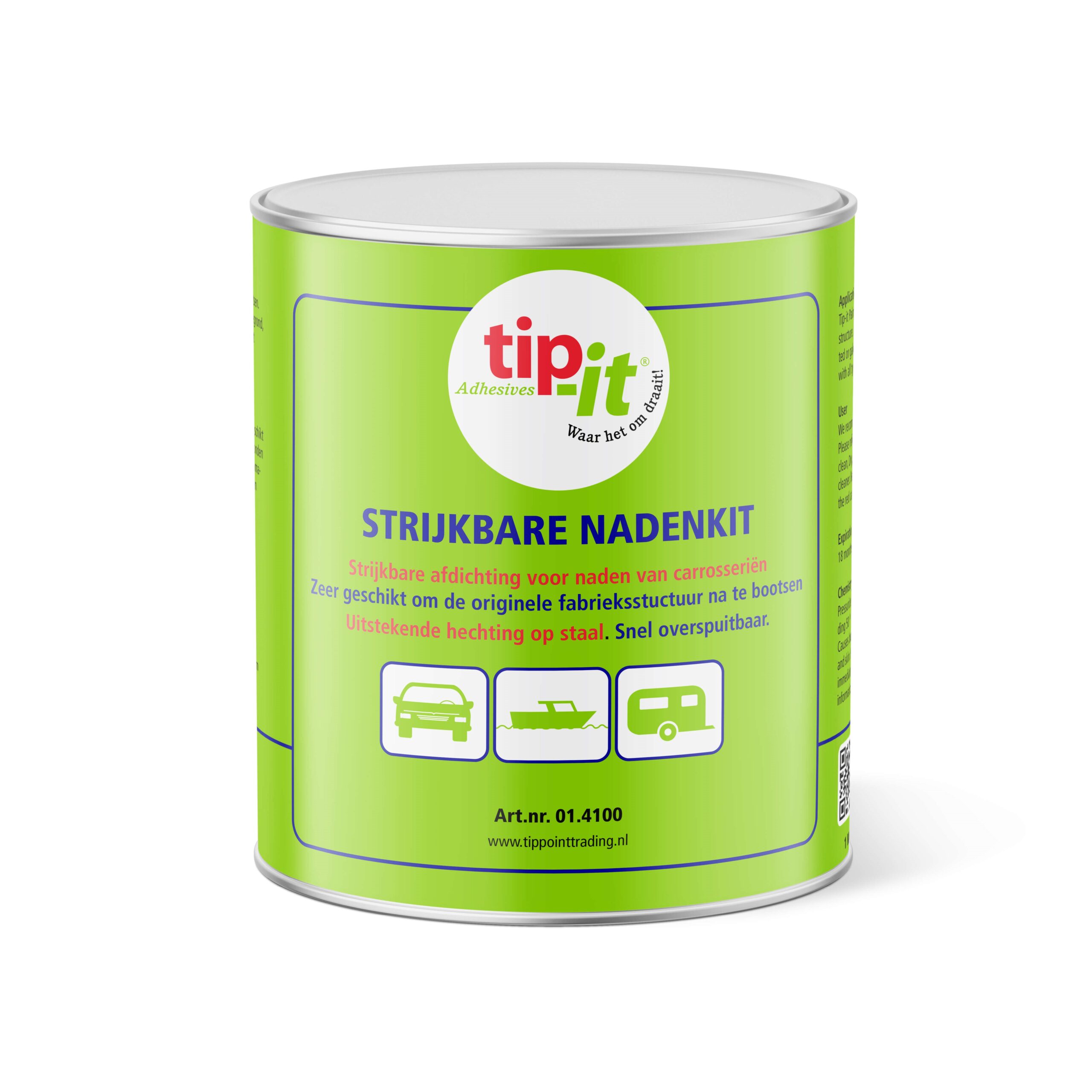 Tip-It Strijkbare Nadenkit | Grijs