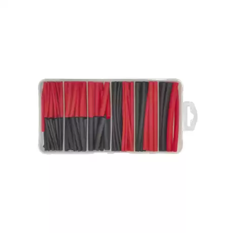 Krimpkousen Rood/Zwart | 127-delig