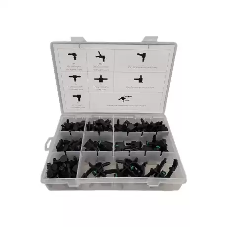 Connectoren voor Diesel Retour Leiding | 85-delig