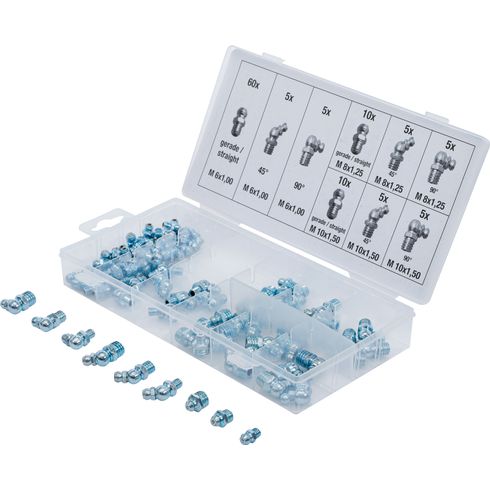 Grease Smeernippel | 110-delig