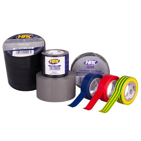 HPX PVC Isolatietape 19mm x 10mtr Zwart