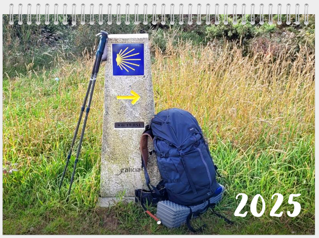 Calendrier 2025 "petit format" des aventures de Tof Aventurier