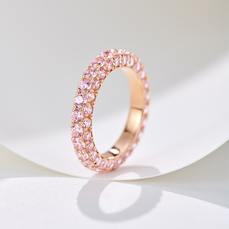 Cubic Zirconia Eternity Ring