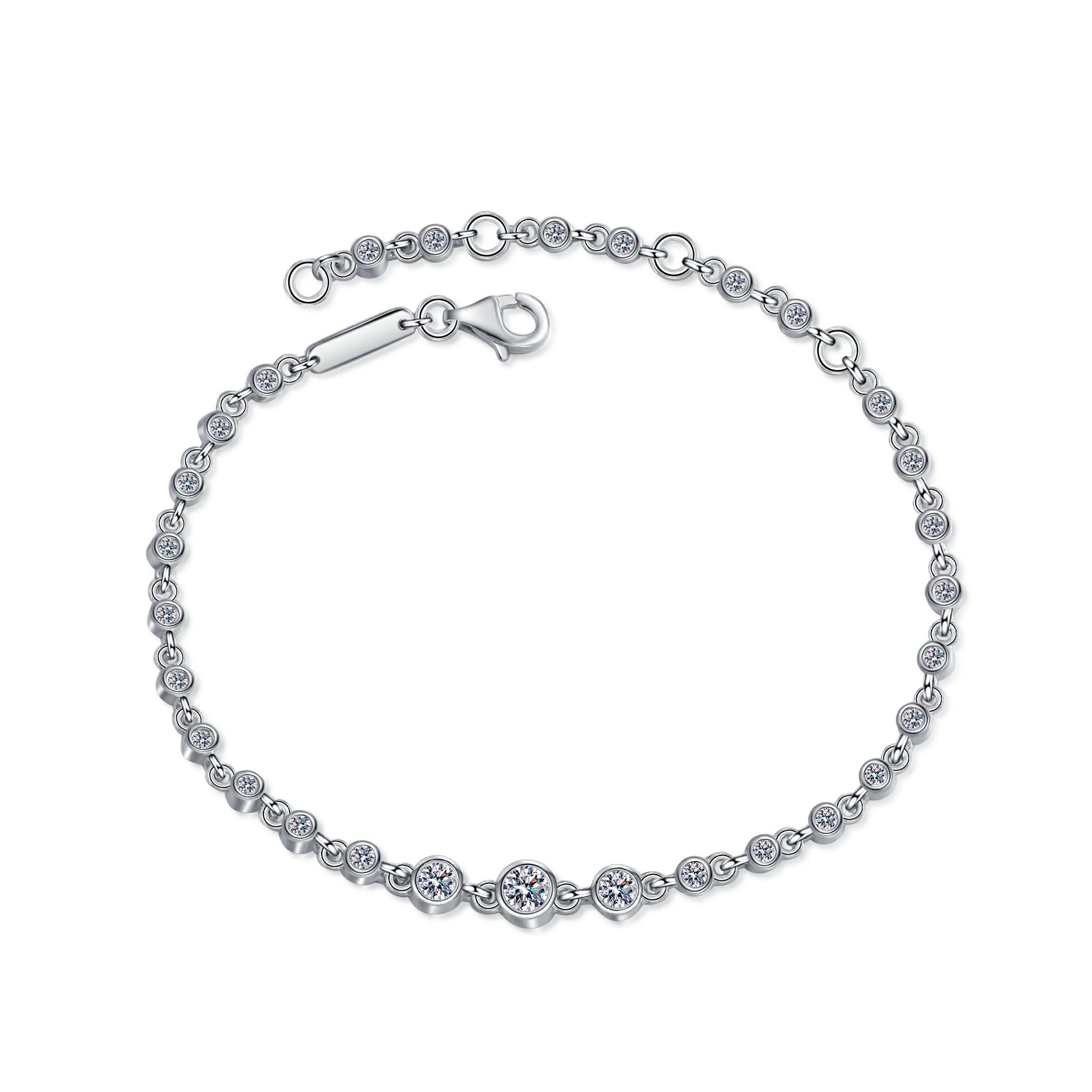 Luna Glow Moissanite Bracelet