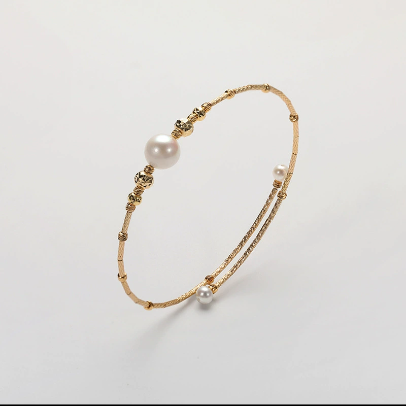 Seraphine Pearl Wire Bracelet