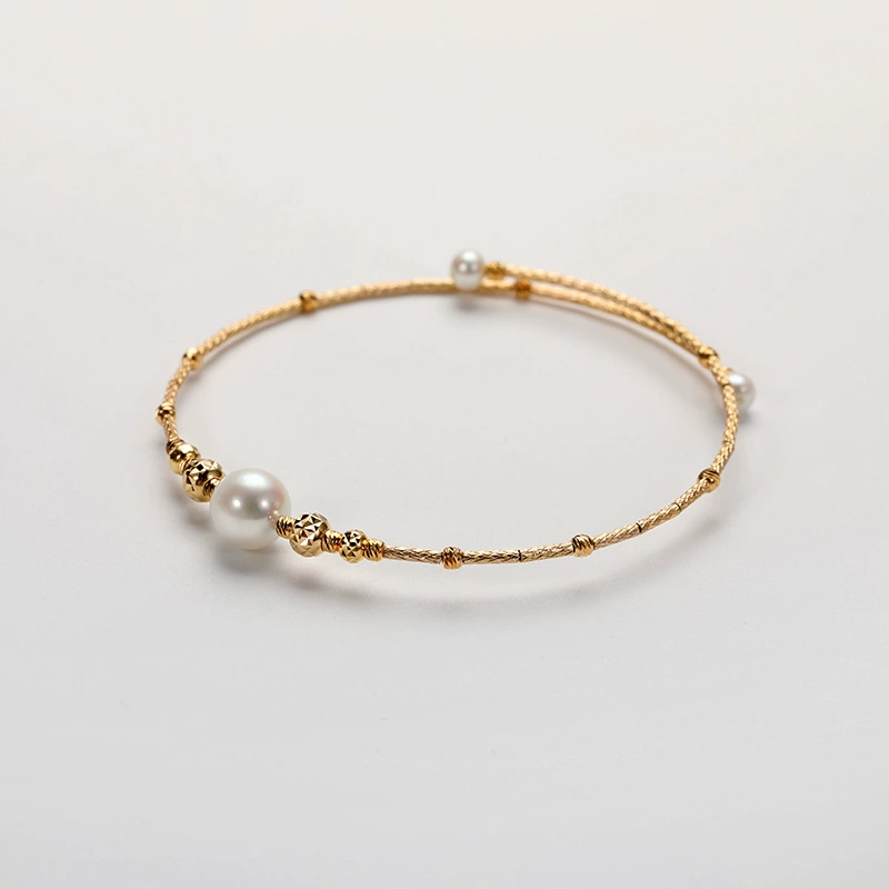 Seraphine Pearl Wire Bracelet