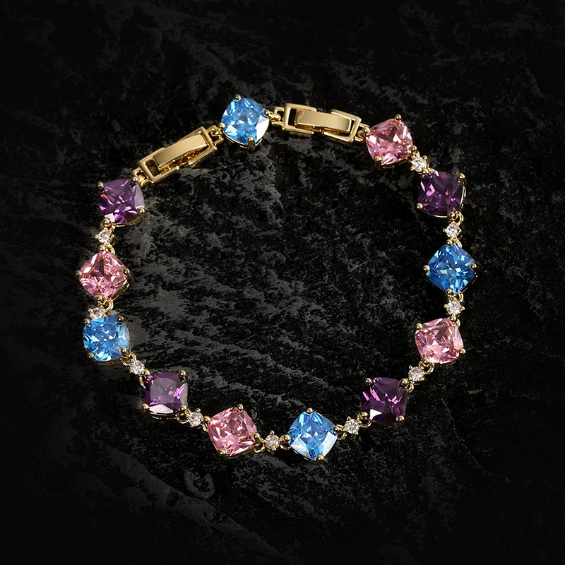 Multi-Gemstone Elegance Bracelet