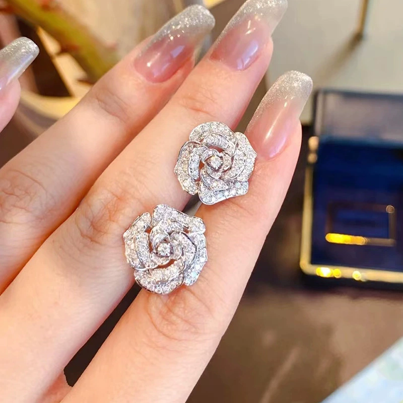 Camellia – Sterling Silver Rose Blossom