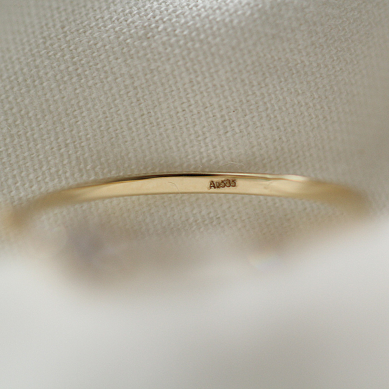 Celestia Grace – 14K Gold Ring