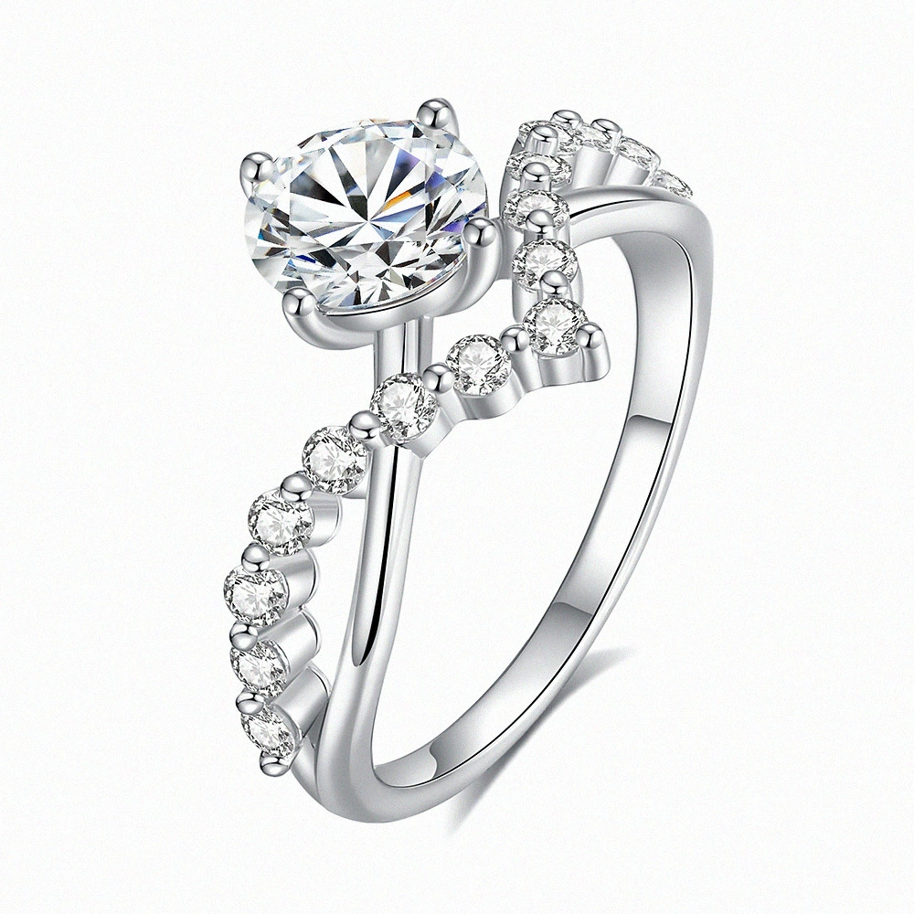 Eternal Vow – Moissanite Infinity Ring