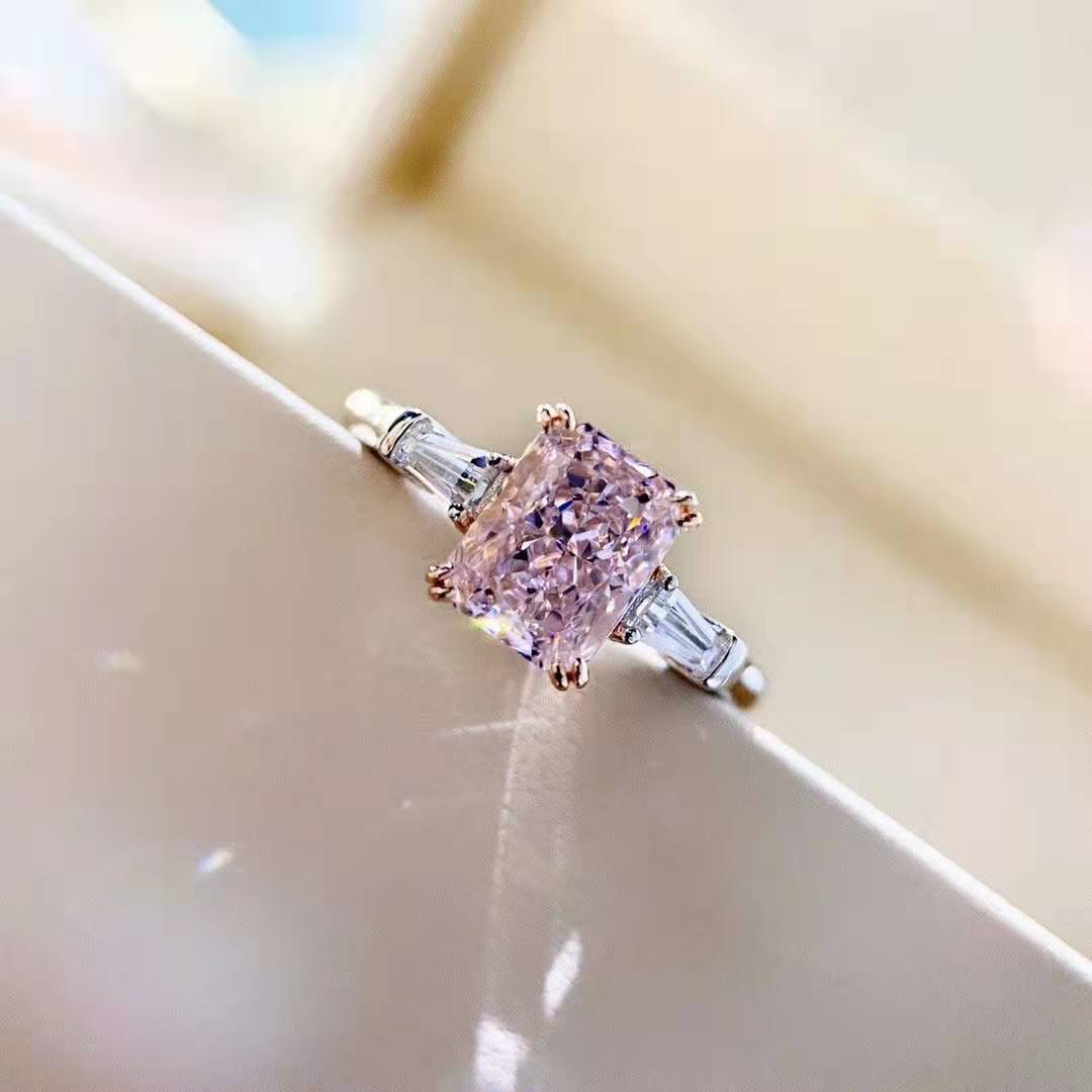 Radiance – Pink Simulated Diamond Ring