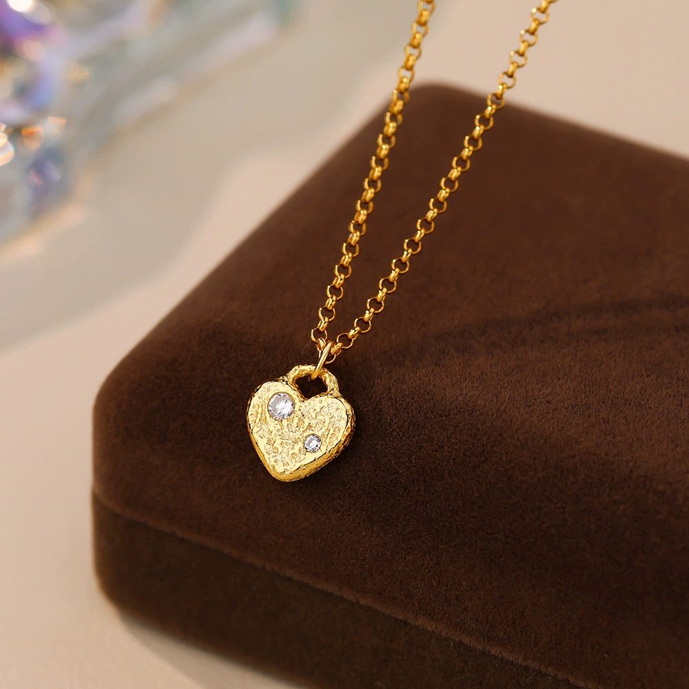 Lyra Heart Necklace