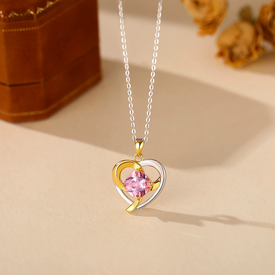 Seraphina – Radiant Heart Crystal Necklace
