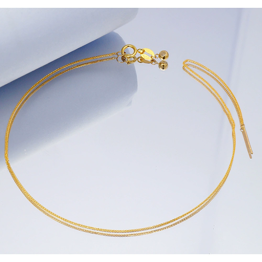 Aurélien Élégance – 18K Gold Chopin Chain Bracelet