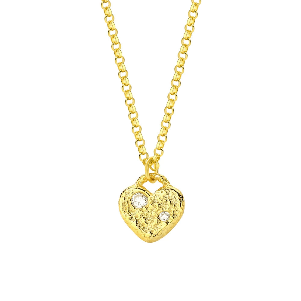 Lyra Heart Necklace