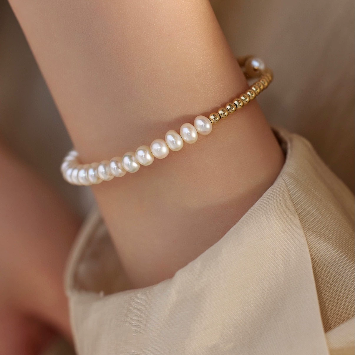 Aurora Pearl Harmony Bracelet