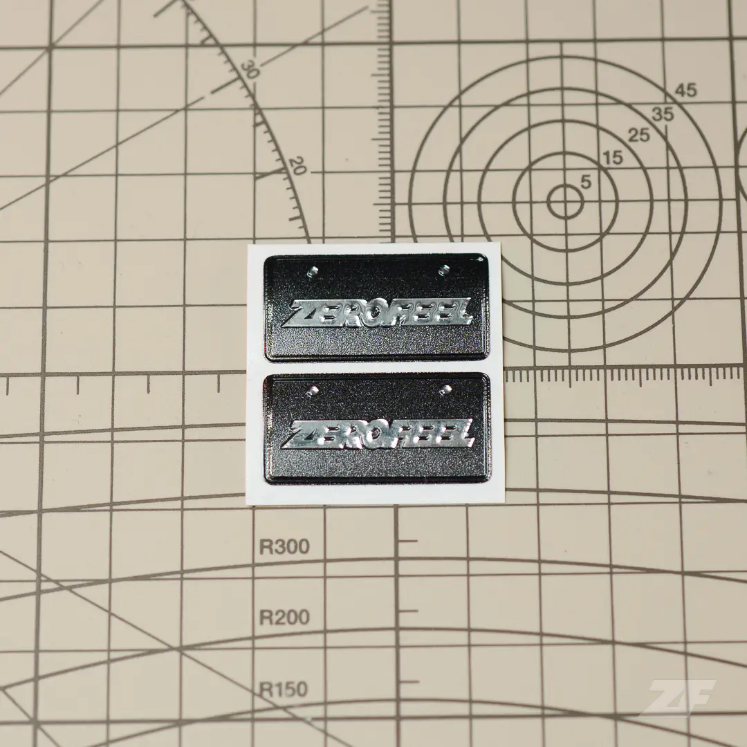 Zerofeel REAL 3D Numberplates [OG]