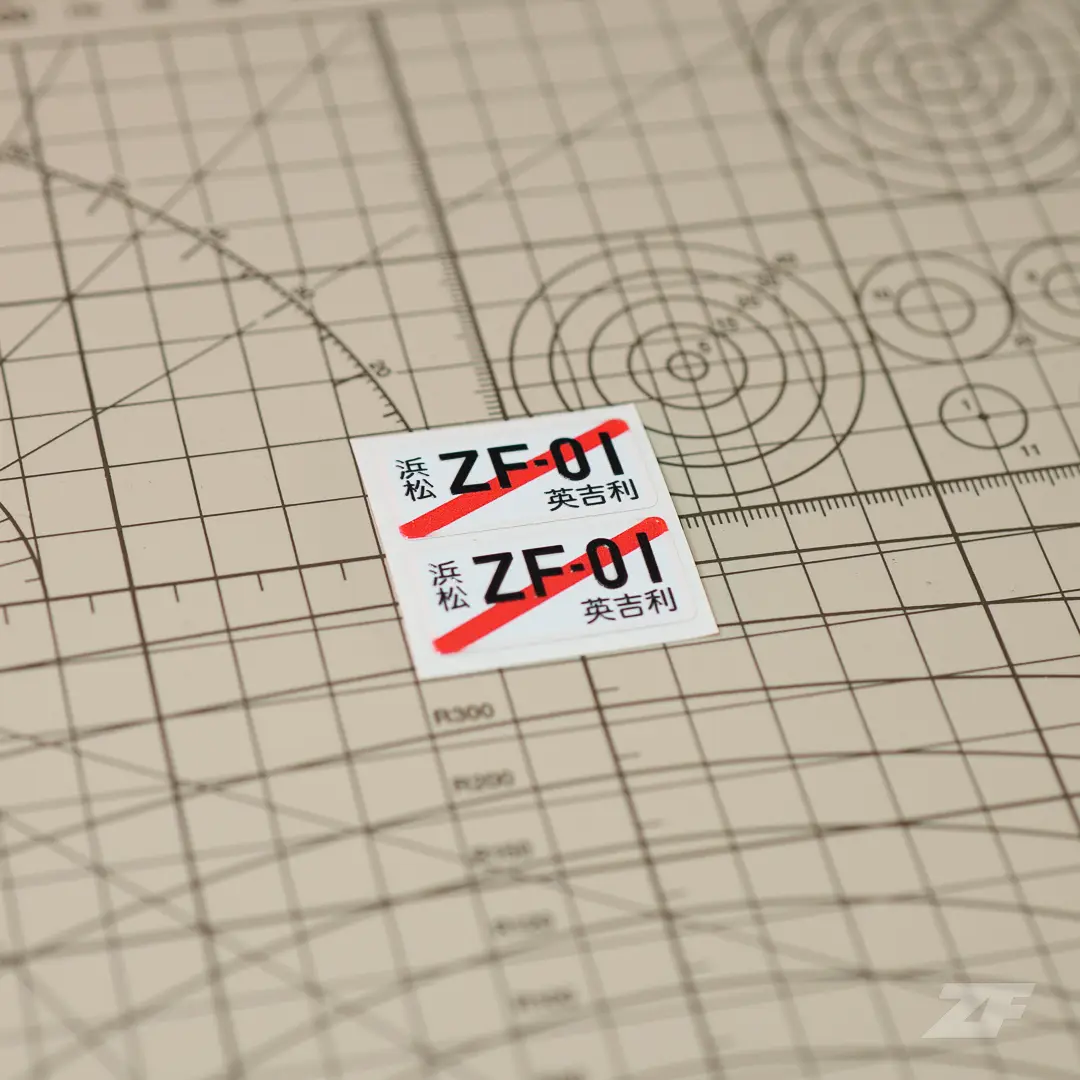 ZF01 REAL 3D Numberplates [KARI]