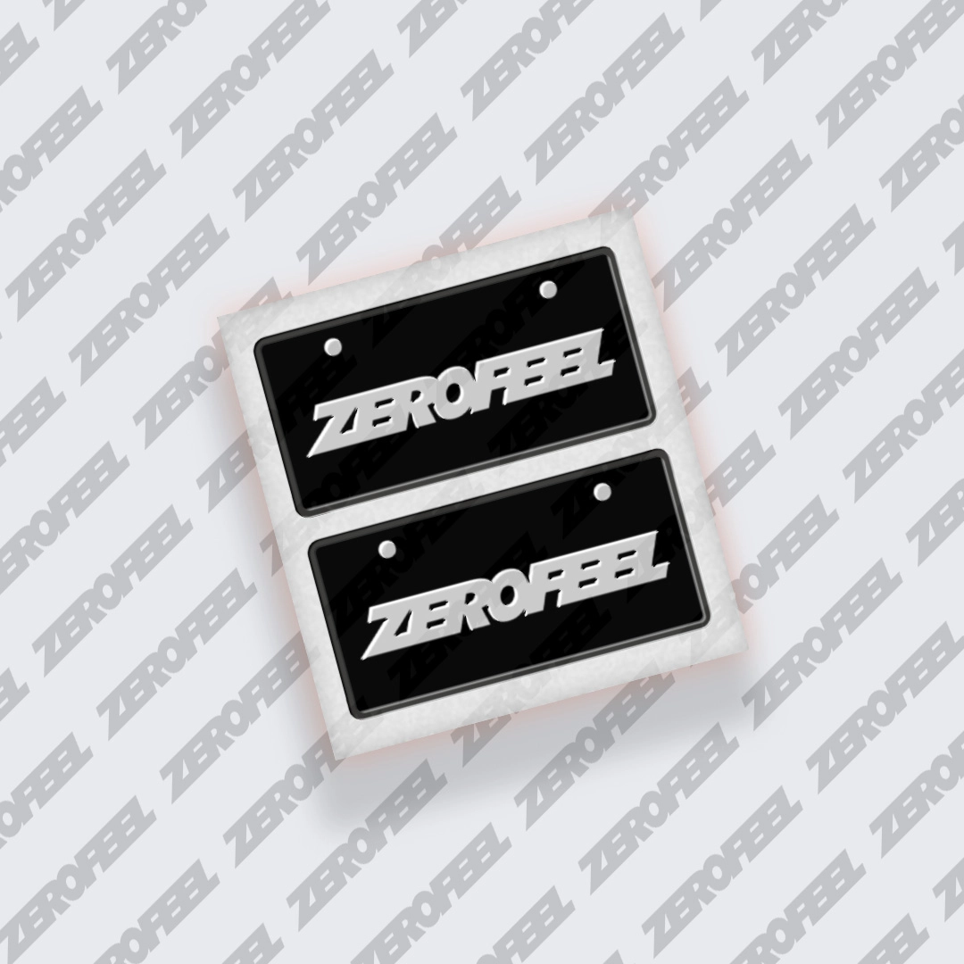 Zerofeel REAL 3D Numberplates [OG]